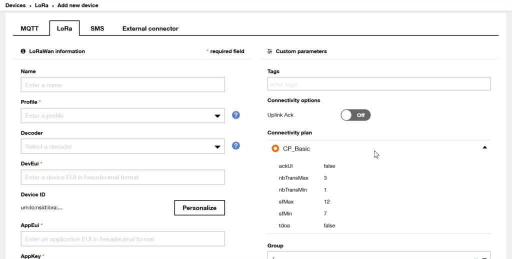 see connectivity plan details